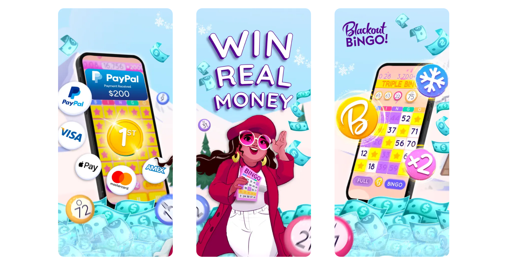 Images of Blackout Bingo for the article the best game apps to make money