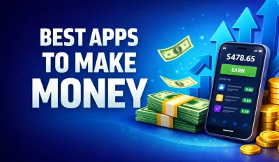 Featured image for the article about best apps to make money.