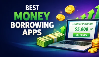 Featured image for the article about best money borrowing apps.
