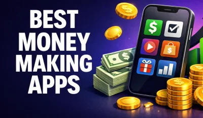 Featured image for the article with best money making apps.