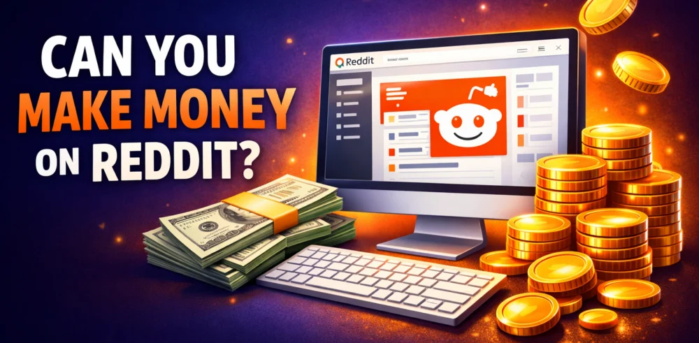 Featured image for the article about can you make money on reddit.