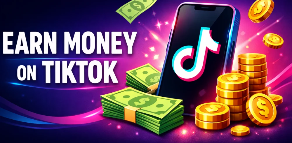 Featured image for the article about how do you earn money on tiktok.
