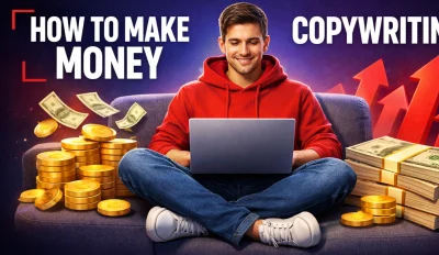 Featured image for the article about how to make money copywriting.