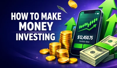 Featured image for the article about how to make money investing.
