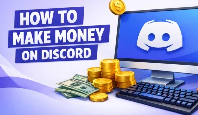 Featured image for the article about how to make money on discord.