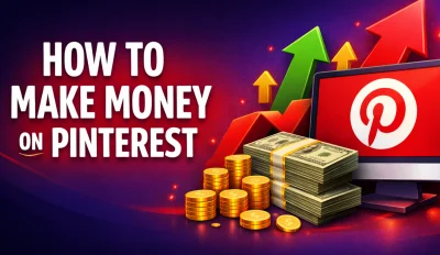 Featured image for the article about how to make money on pinterest.