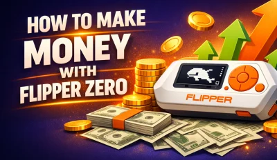 Featured image for the article about how to make money with flipper zero.