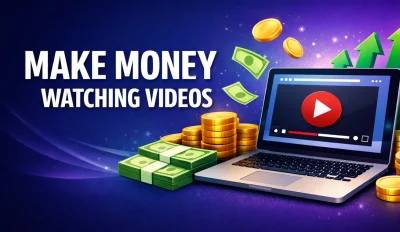 Featured image for the article about how to make money watching videos.