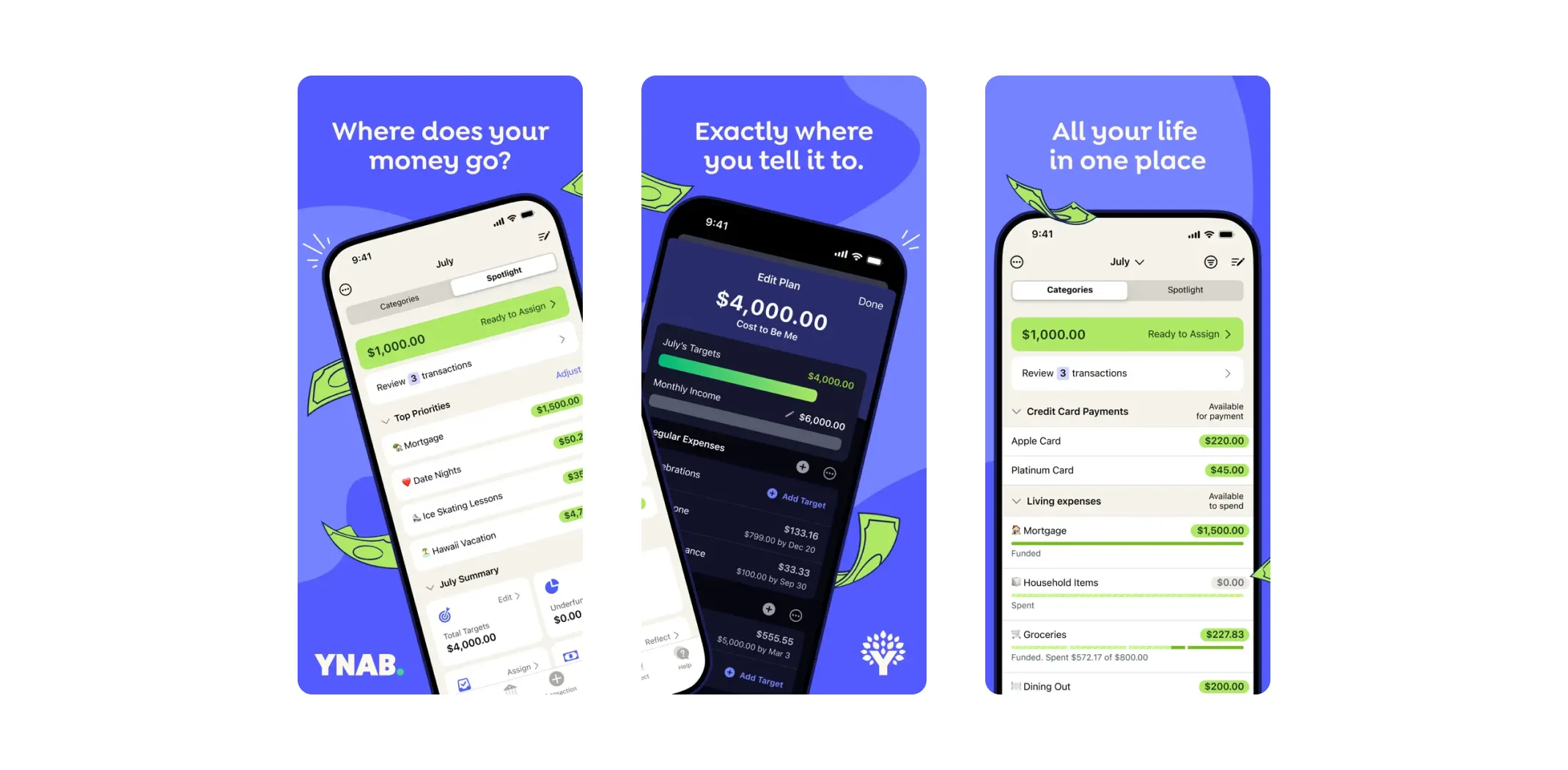 Screenshot of the YNAB budgeting app interface, used in the best personal finance apps guide.