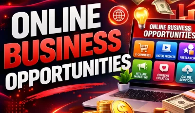 Featured image for an article about online business opportunities