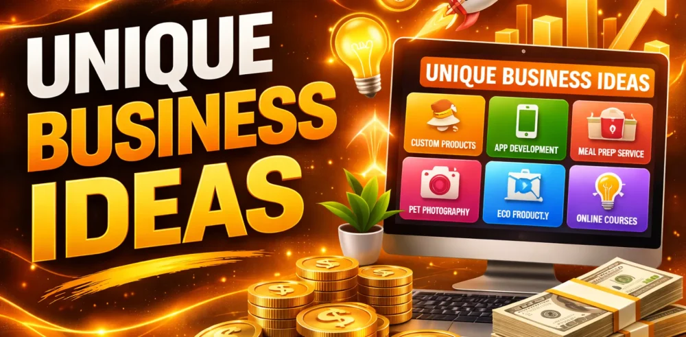 Featured image for an article on unique business ideas
