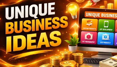 Featured image for an article on unique business ideas