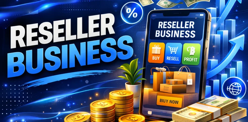 Featured image for an article about reseller business