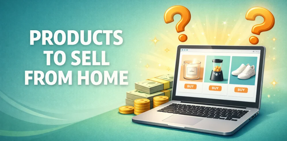 Featured image for an article on products to sell from home