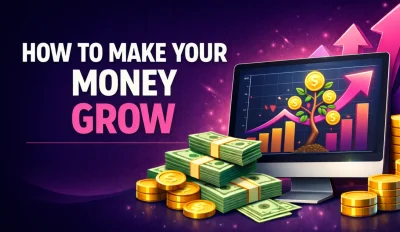 Featured image for an article on how to make your money grow