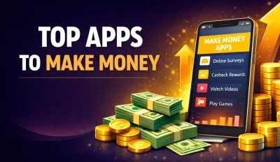 Featured image for an article about the top apps to make money