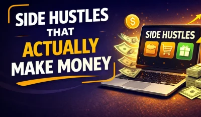 Featured image for an article on side hustles that actually make money