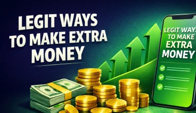 Featured image for an article on the legit ways to make extra money