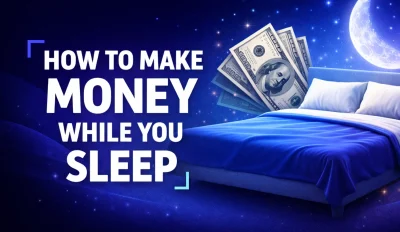 Featured image for an article on how to make money while you sleep