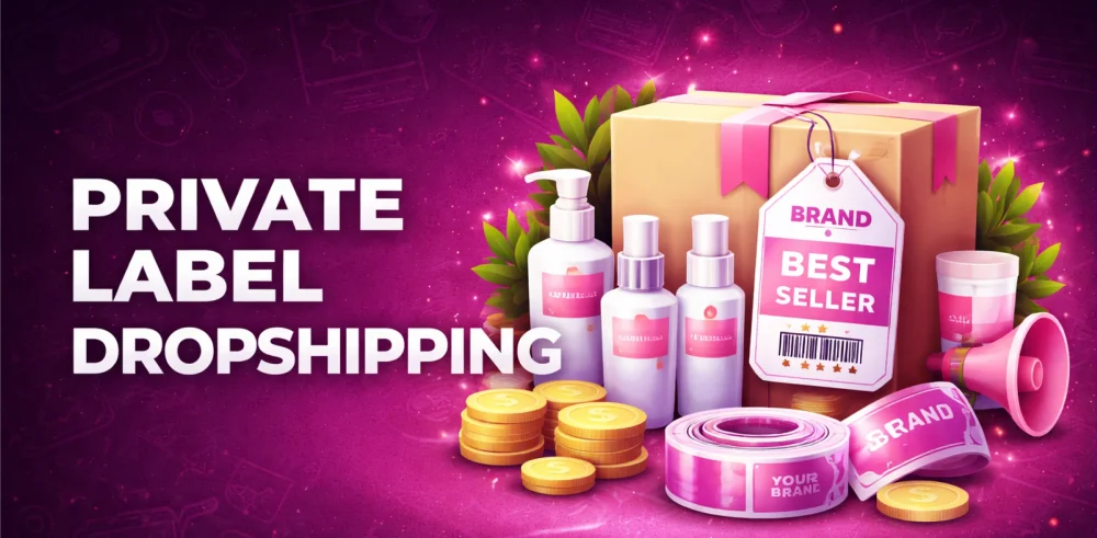 Featured image for an article on private label dropshipping