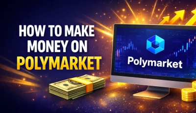 Featured image for an article on how to make money on Polymarket