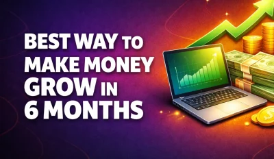 Featured image for an article on the best way to make money grow in 6 months