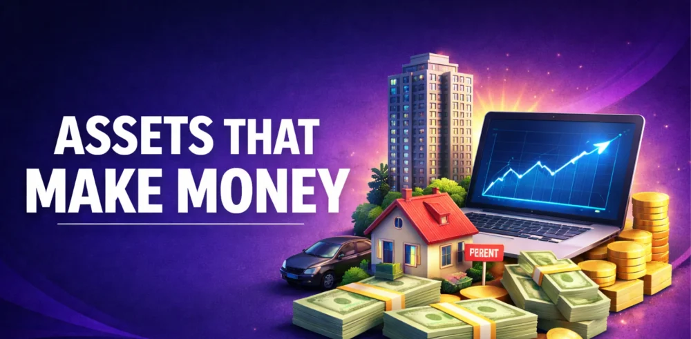 Featured image for an article on assets that make money