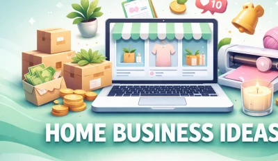Featured image for an article on home business ideas