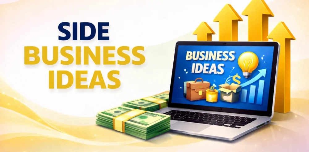 Featured image for an article on side business ideas