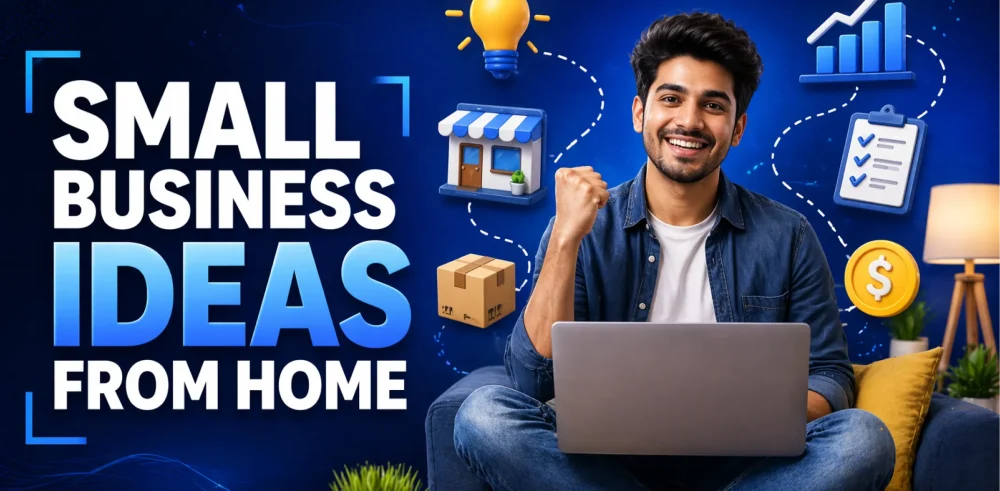 featured image for an article on small business ideas form home