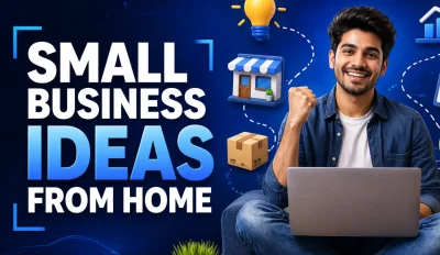 featured image for an article on small business ideas form home