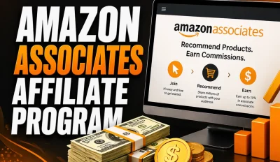 Featured image for an article on Amazon Associates affiliate program