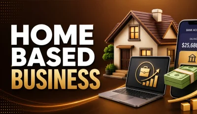 Featured image for an article on home based business