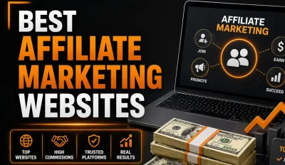 Featured image for an article on the best affiliate marketing websites