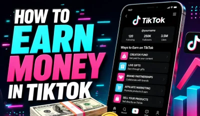 Featured image for an article on how to earn money in TikTok