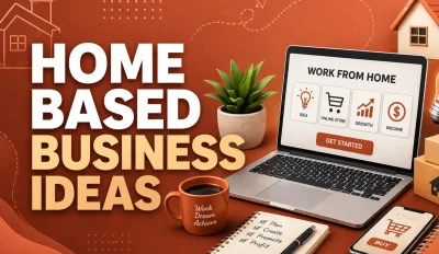 Featured image for an article on home based business ideas