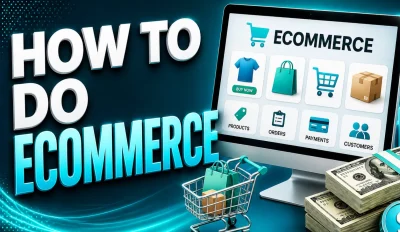 Featured image for an article on how to do ecommerce