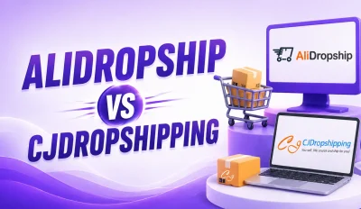 Featured image for an article comparing AliDropship vs CJDropshipping