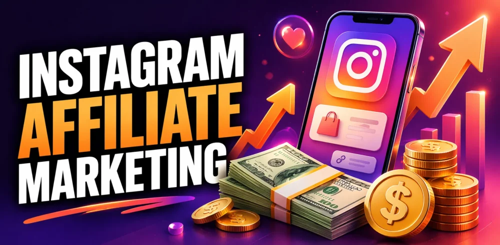 Featured image for an article on Instagram affiliate marketing