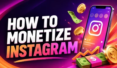 Featured image for an article on how to monetize Instagram