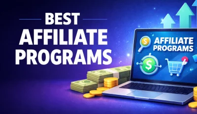 Featured image for an article on the best affiliate programs