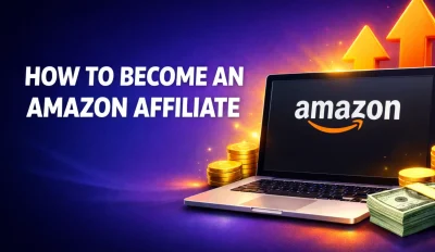 Featured image for an article on how to become an Amazon affiliate