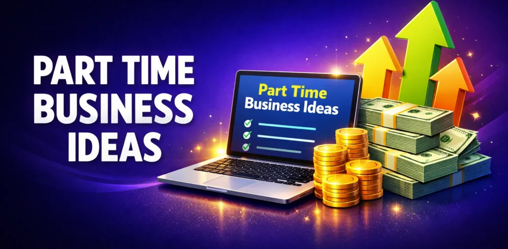 Featured image for an article on part time business ideas