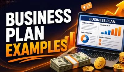 Featured image for an article on business plan examples
