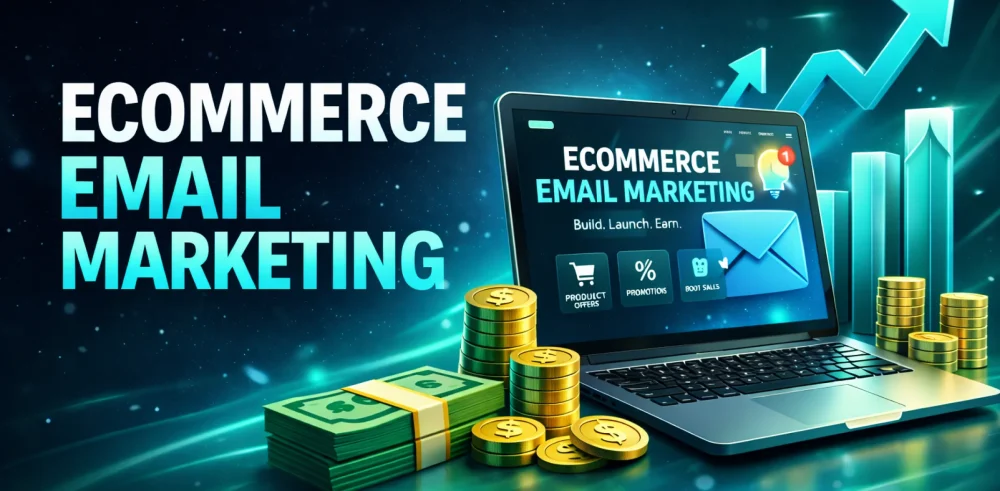 Featured image for an article on ecommerce email marketing