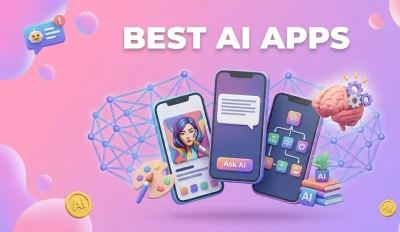 Featured image for the best AI apps article