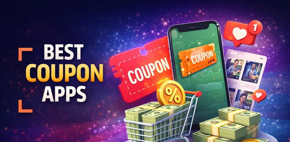 Featured image for an article on the best coupon apps