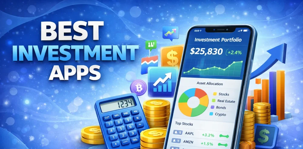 Featured image for the best investment apps article