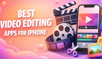 Featured image for an article about the best video editing apps for iPhone