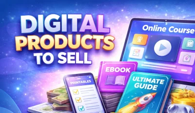Featured image for an article about the digital products to sell